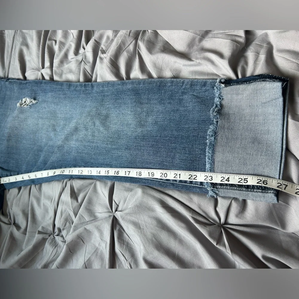 Kut from the Kloth Blue Cropped Ankle Jeans - Picture 7 of 8